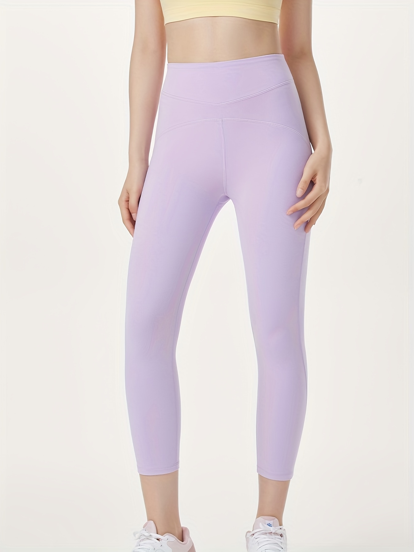 Pantalones Yoga Levanta Glúteos Control Abdomen Leggings - Temu Mexico