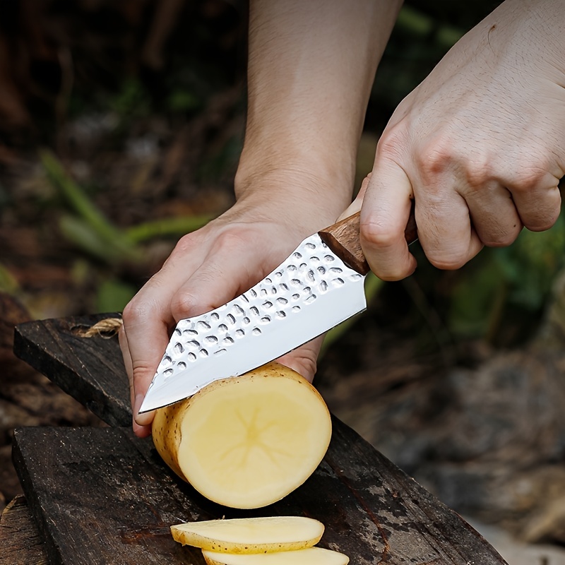 Heavy Duty Meat Knife With Sheath Hand Forged Chef Knife - Temu