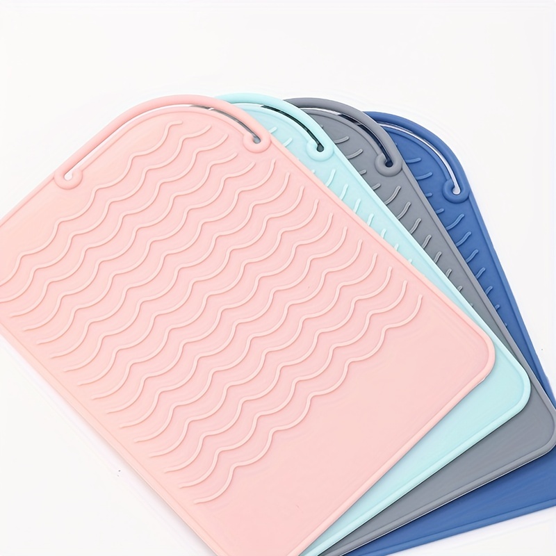 Bellezza BZA-MATPI Heat Resistant Mat Curling Iron Heat Mat- Pink