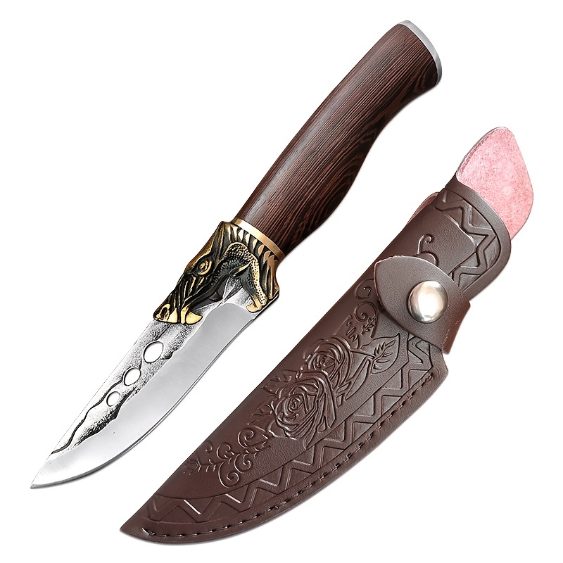 1pc Dragon Head Outdoor Pocket Knife Camping Knife Stainless - Temu