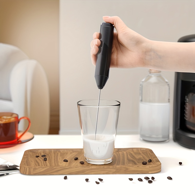 Electric Milk Frother Electric Coffee Blender Frother - Temu