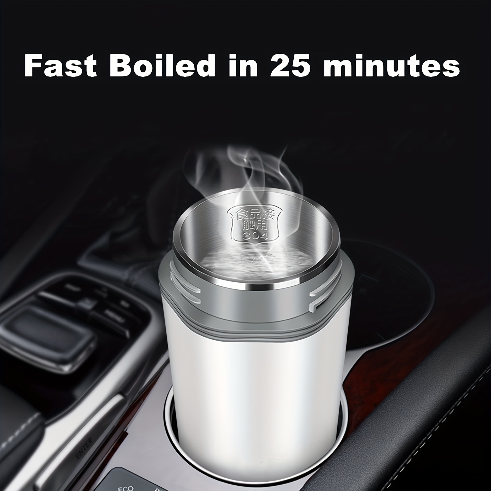 Car Kettle Water Boiler 12v – Portable Electric Kettle - Temu