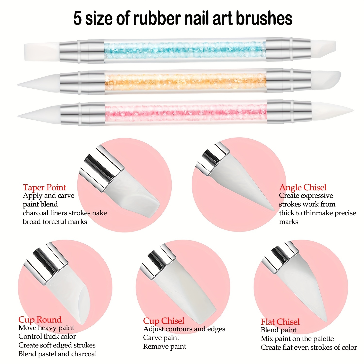 Precision Nail Tool + Silicone Tip