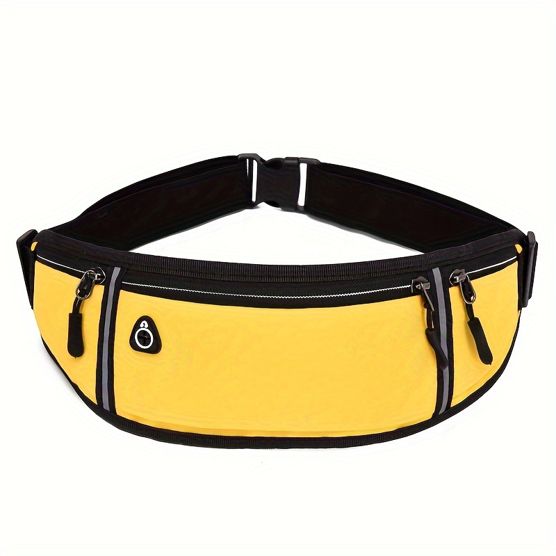 Multifunctional Canvas Waist Belt With Pouch For Cycling