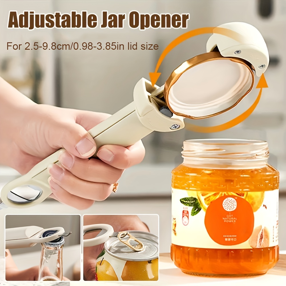 Electric Jar Opener For All Size, Automatic Bottle Opener For Arthritic  Weak Hands