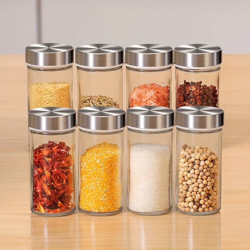1 Set, Spices And Seasonings Sets, Revolving Countertop Spice Rack With  Spice Jar, Spice Tower Organizer For Countertop Or Cabinet, Multifunctional