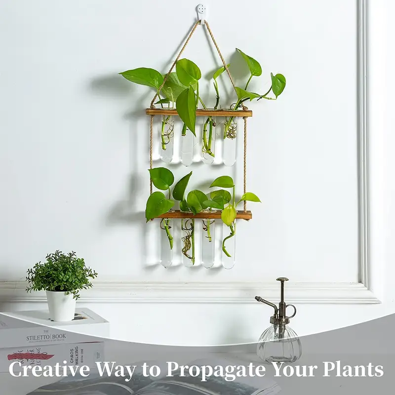 Plant Propagation Tubes 2 Tiered Wall Hanging Plant - Temu