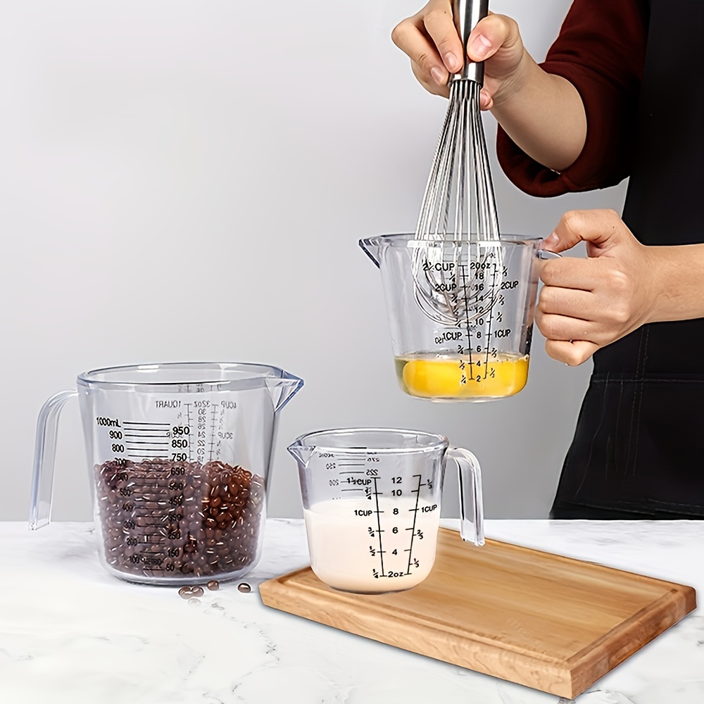 Plastic Measuring Cup Set of 4 – Barefoot Baking Supply Co