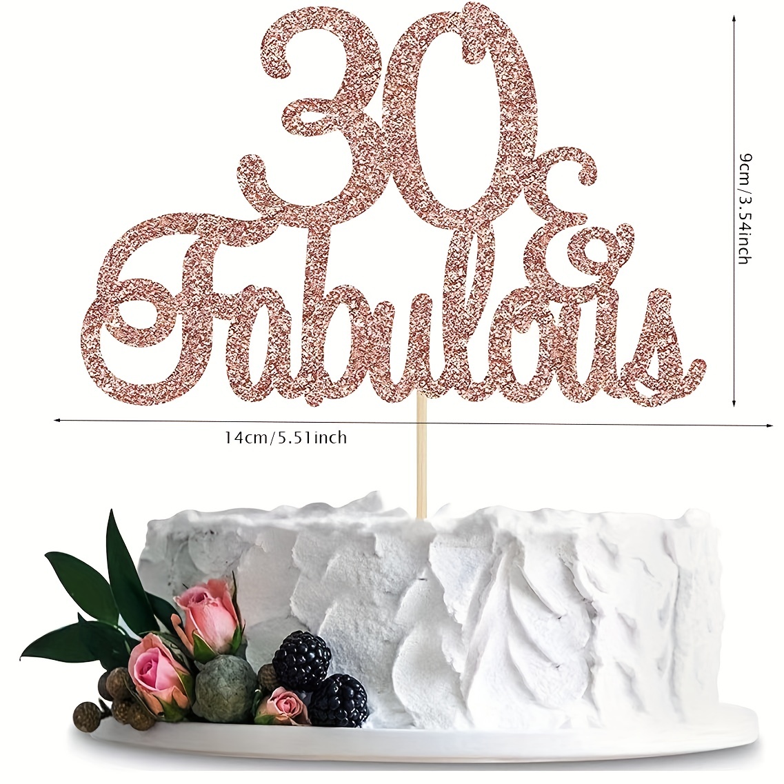 Inserts De Gâteau Happy Birthday – Parfaits Pour Décorer - Temu France