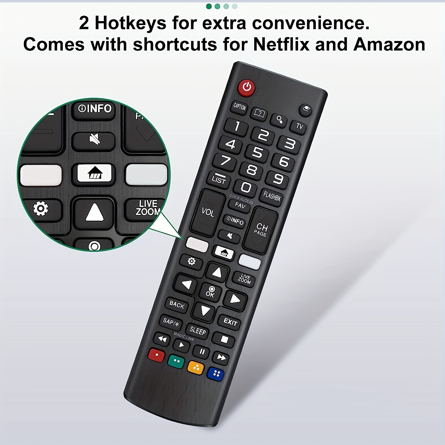 Telecomando Universale Tv LG TeKone Rm-909e Universal Remote Control hsb -  DipaShop