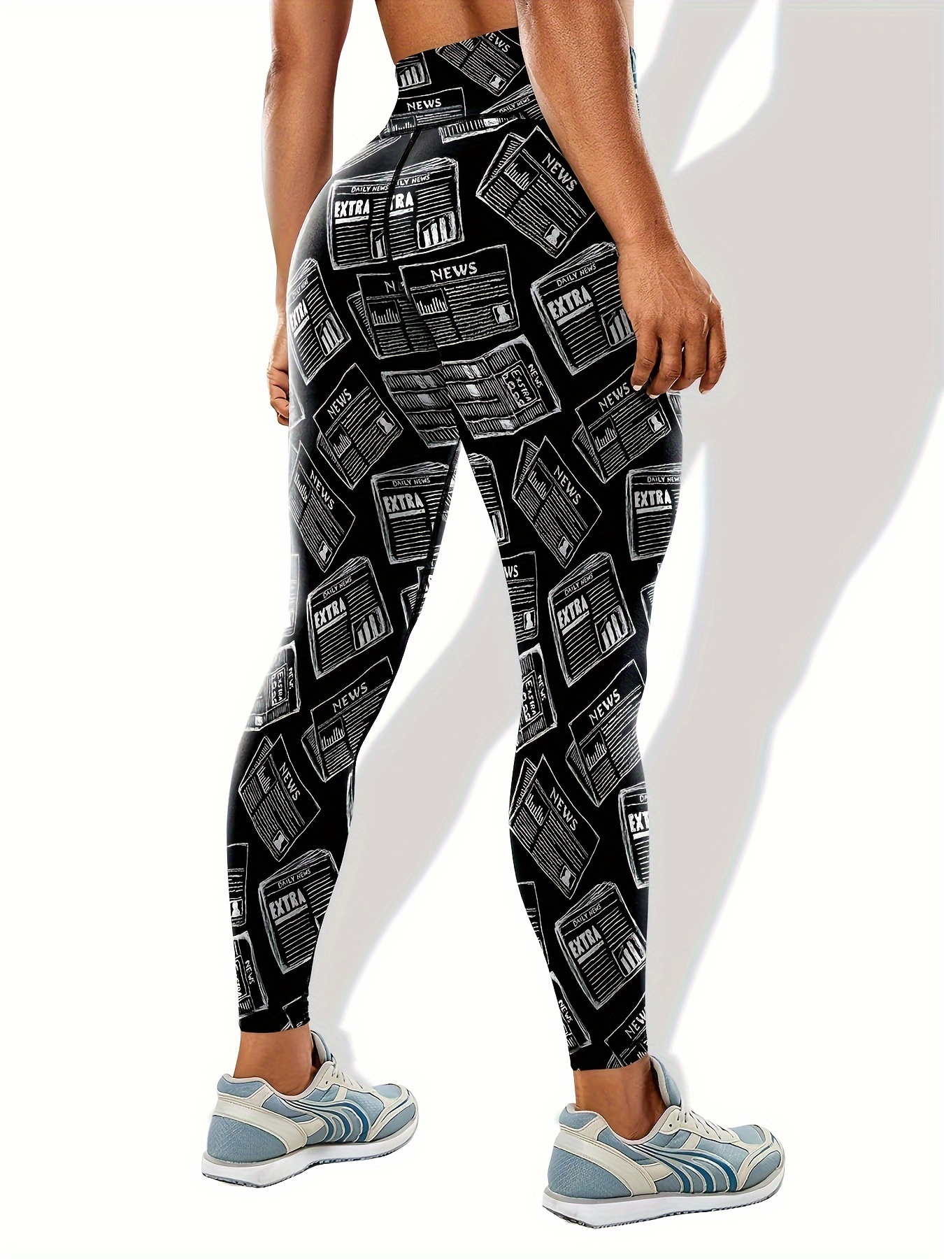 Slimming Yoga Pants High Waist Tummy Control Stretchy Leggings