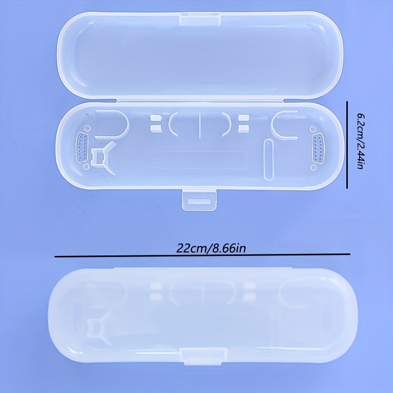 1pc Scatola Portaspazzolino Viaggio Trasparente Portatile - Temu Italy