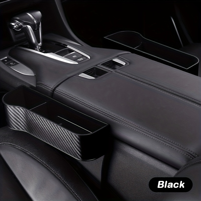 Kaufe SEAMETAL Luxuriöser Autositz-Lückenfüller-Organizer, hochwertiges PU- Leder, Sitzfugen-Aufbewahrungsbox, Konsolen-Aufbewahrungstasche für  Fahrer/Beifahrer