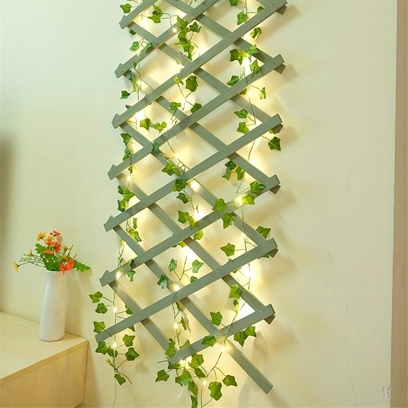 2M/3M/5M/10M String Light Green Leaf Garland Fairy Lights LED Flexibl –  Floral Supplies Store