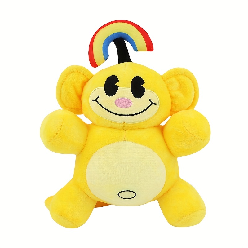 FOAUUH 2Pack Rainbow Friends Plush Toys， Rainbow Friends Plushies  Toy，Yellow Blue Rainbow Friends Stuffed Animal Plush Doll Favor Gift for  Kid