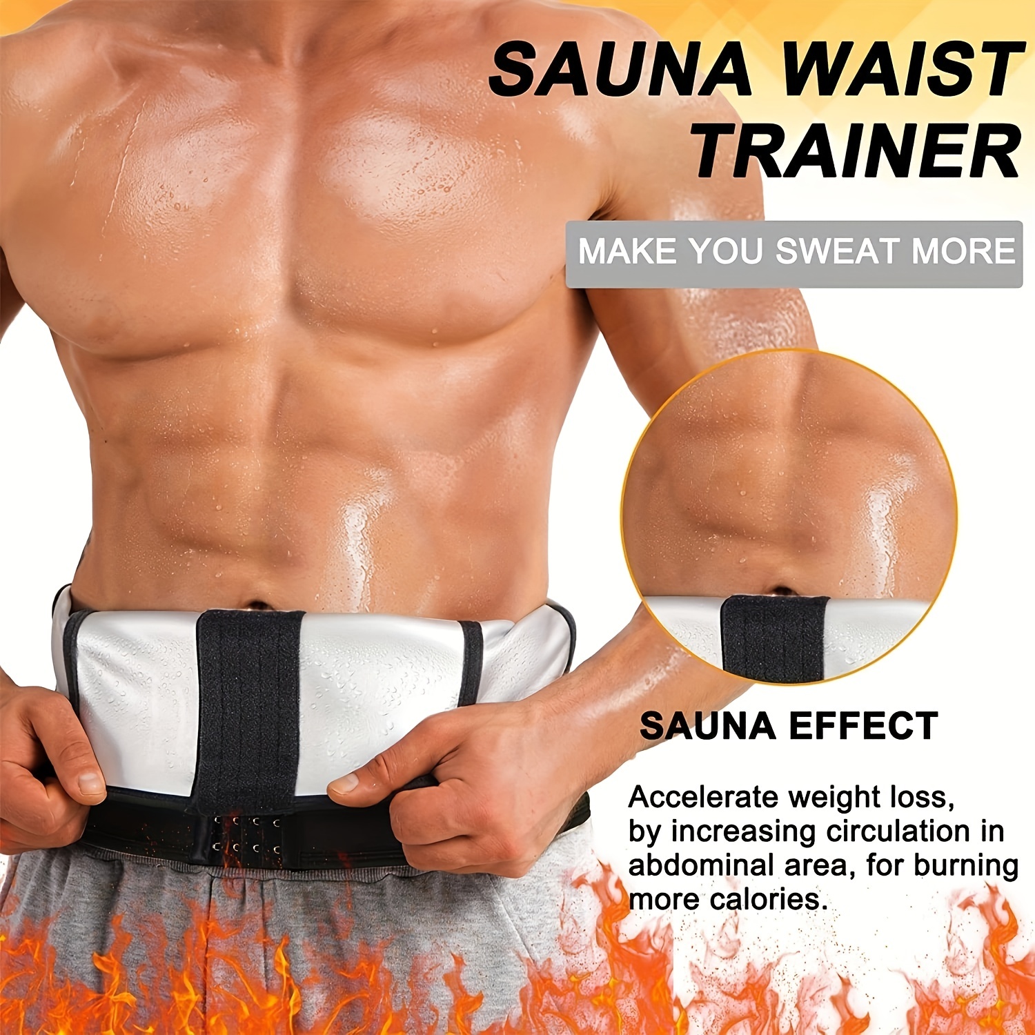 Waist Belt Women Men Elastic Compression Waist Trainer - Temu