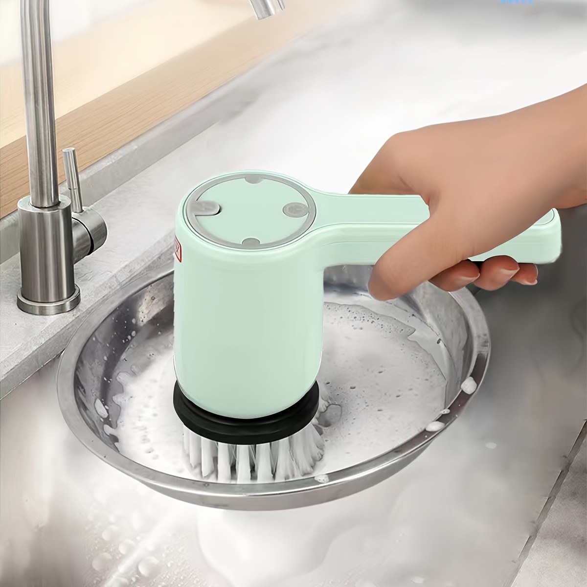 Electric Bathtub Cooktop Sink Cleaning Brush Tool Set – TJHOMESMART