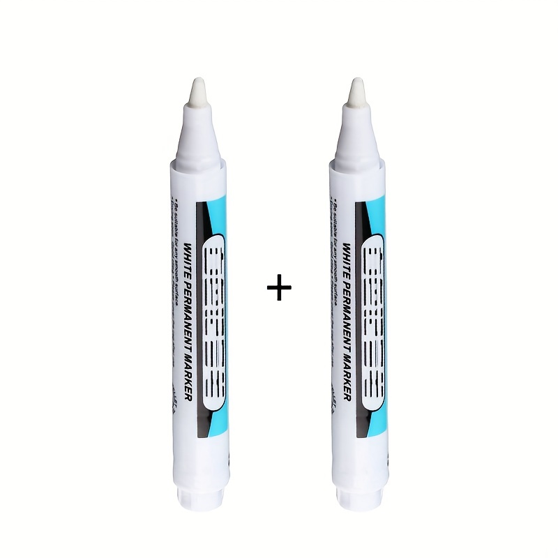 White Permanent Marker Pens Paint Markers For Wood Rock Plastic