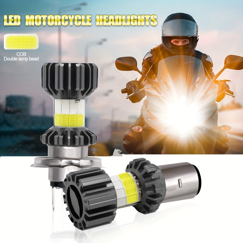 Ampoule LED H4 6000K pour moto ATV scooter 40W - Xenon Discount
