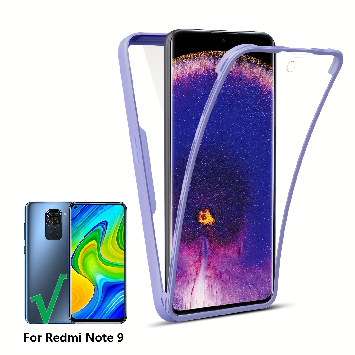 Funda Silicona Xiaomi Redmi 9 (Celeste)