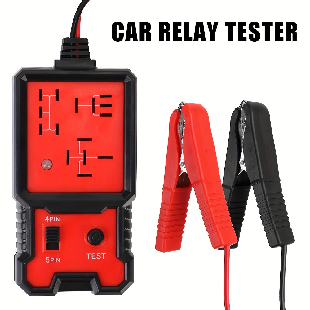 

Led Indicator Light Car Battery Checker, Automotive Electronic Relay Tester, Car Relay Tester, Universal, 12v