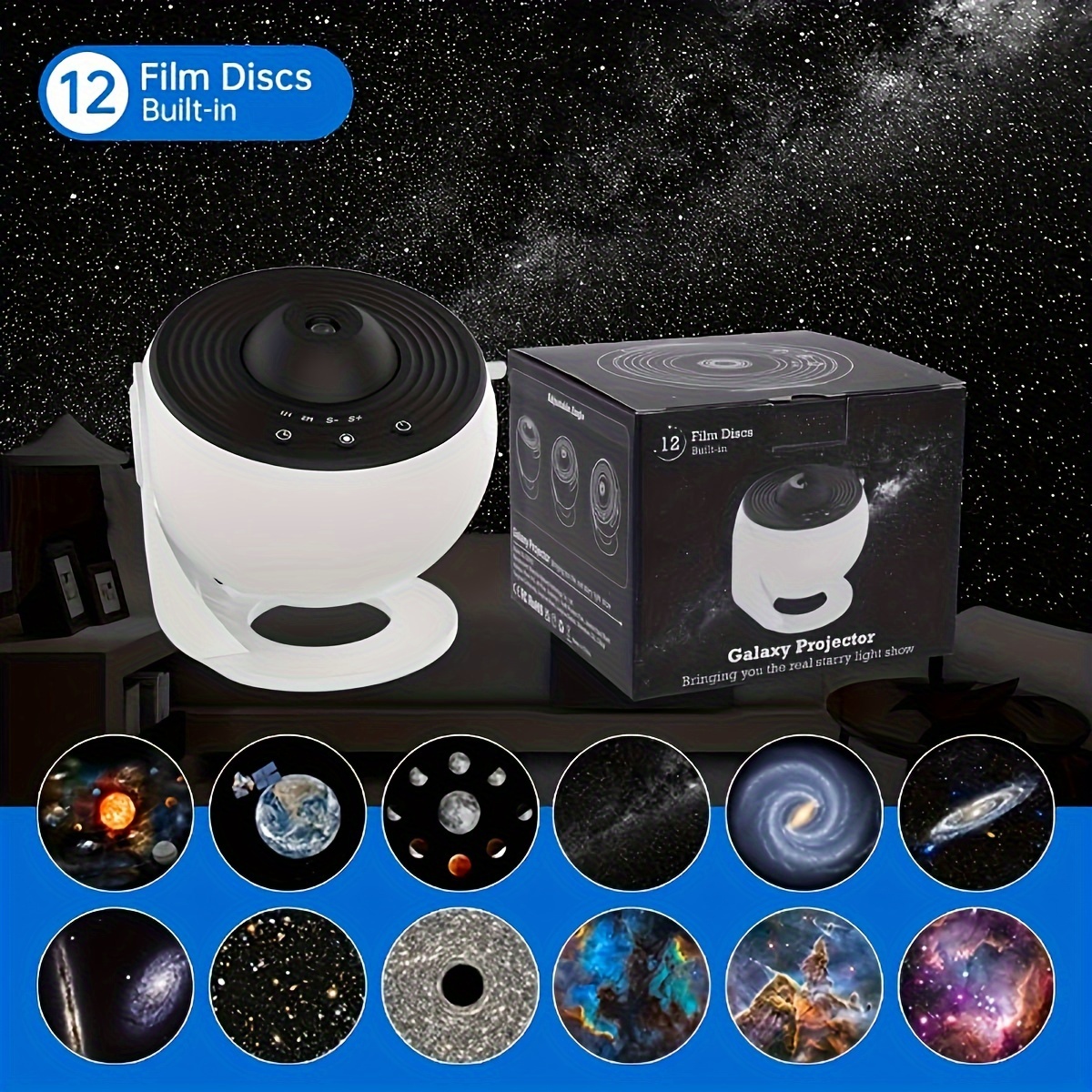Realistic Constellation-2 - POCOCO Galaxy Projector Discs
