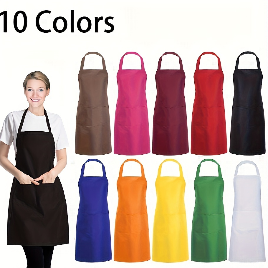 Personalized Kitchen Bib Apron Gifts for Women - Custom White Cooking  Grilling Bbq Aprons for Chefs - Customized Bibs for Mom, Wife - Chef Aprons