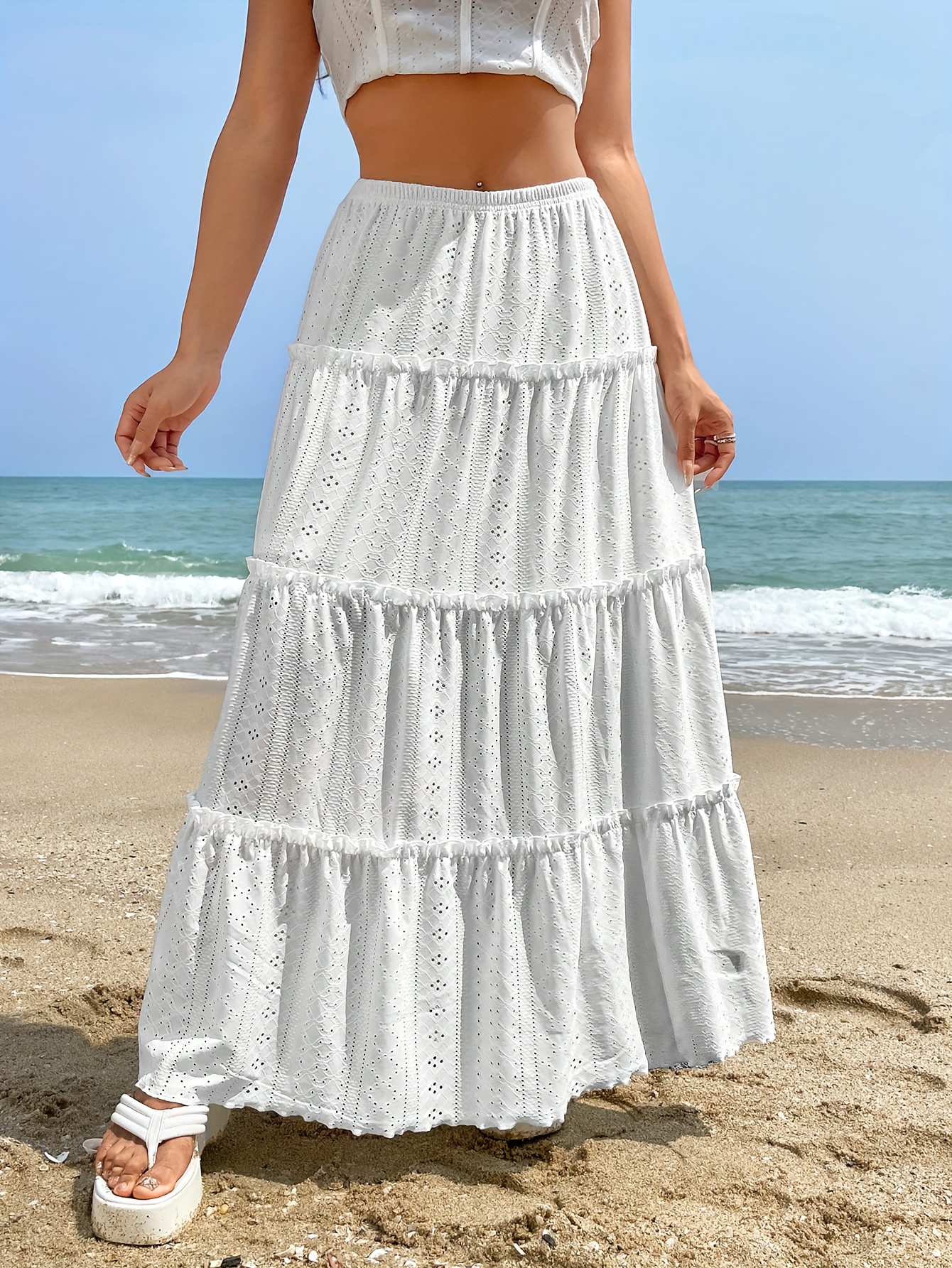 Falda Blanca Mujer - Temu Mexico