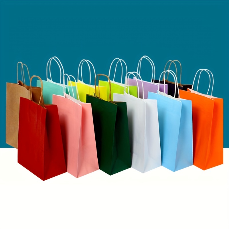 Empty shopping brown bag on transparent background