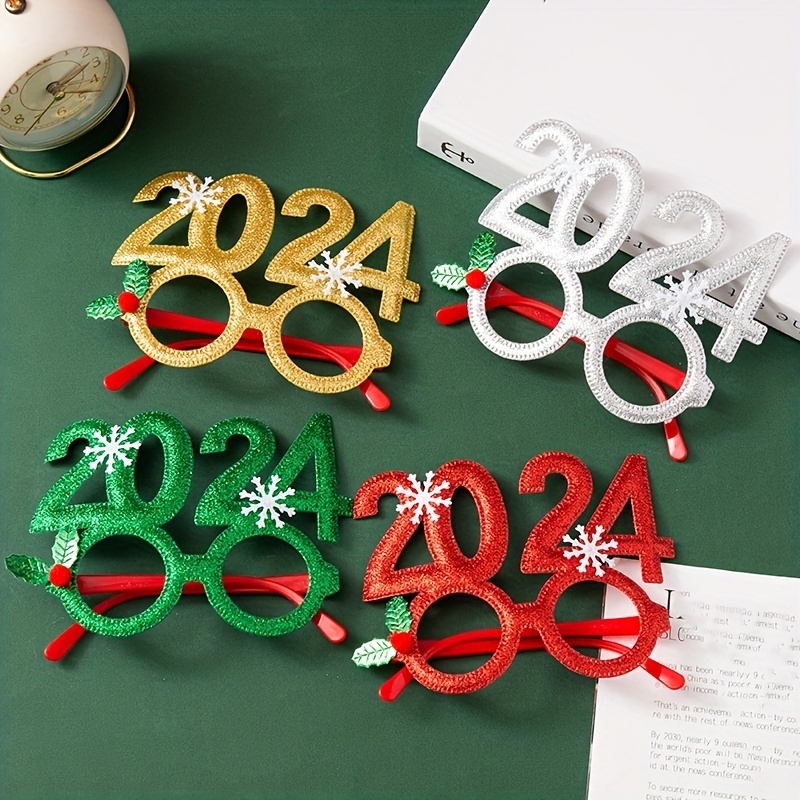 1pc Cadre De Lunettes De Noël Jouets Pour Adultes Et Enfants Décorations  Amusantes Accessoires De Décoration De Bois De Cerf Photo De Fête - Temu  France