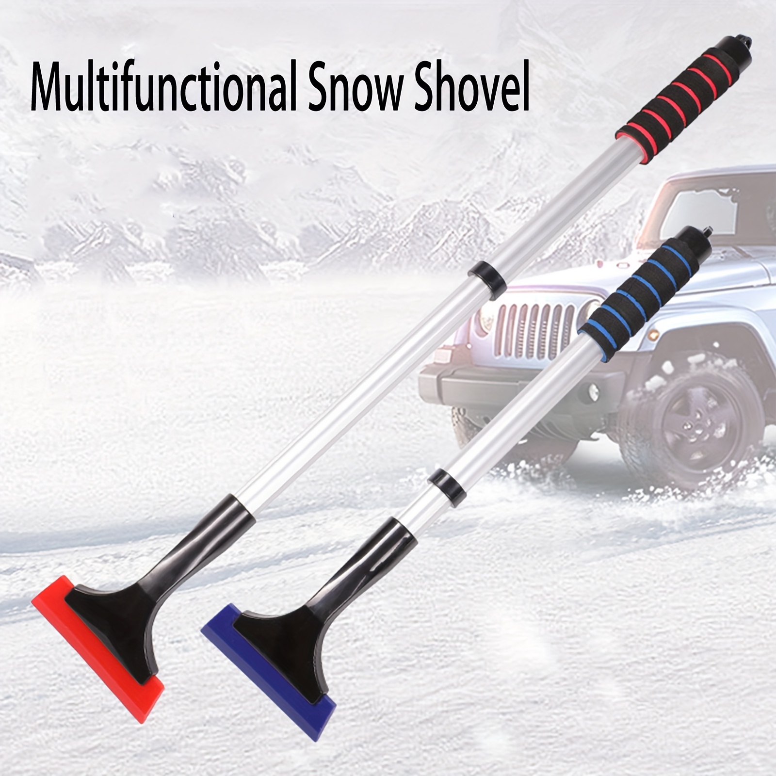 Auto Schneeschaufel, Schneeräumung und Enteisung Fahrzeugzubehör,  Schneekratzer, Schneebürste, für Winterabtauung, Schneekratzer