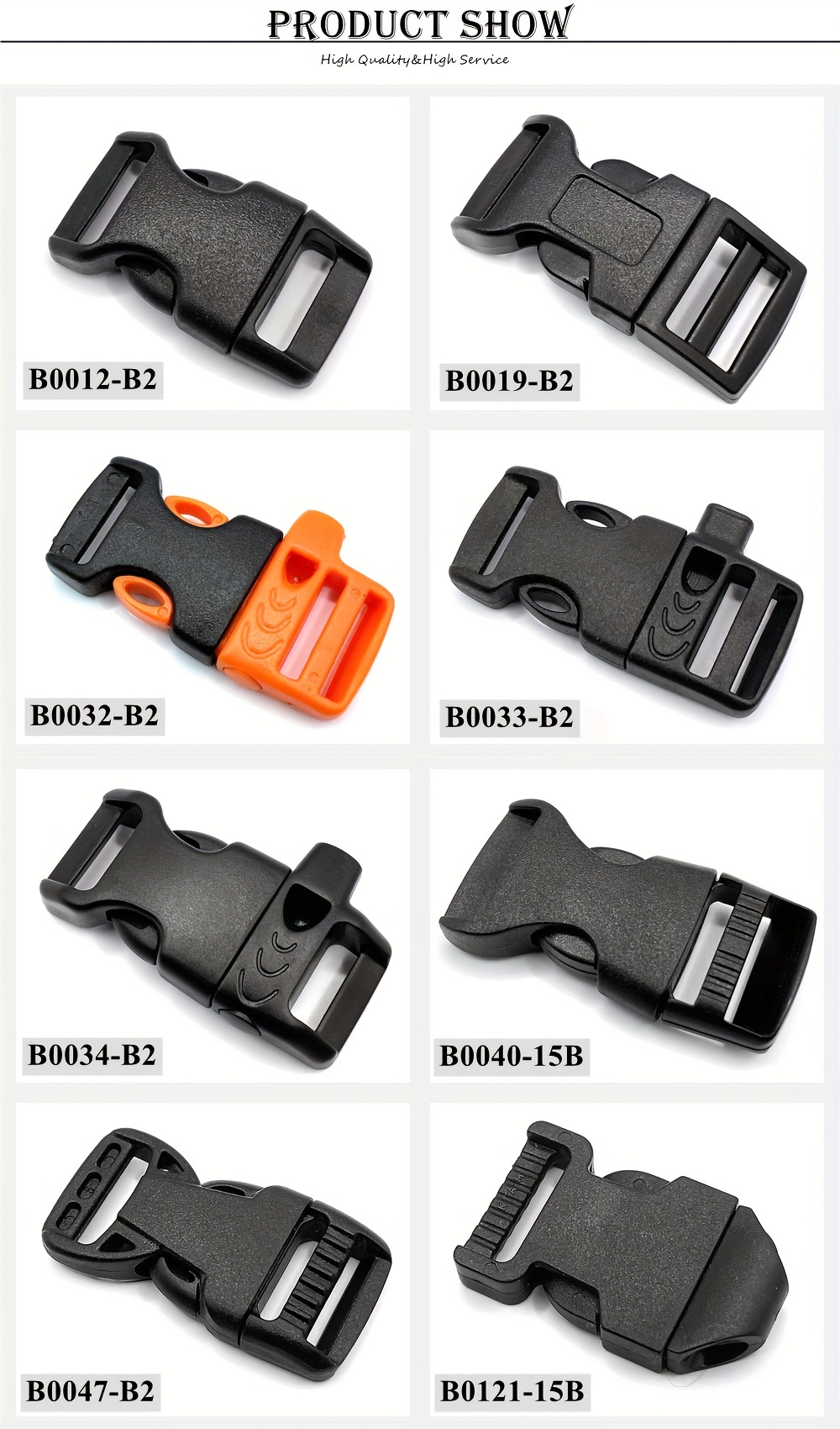 8pcs Various High Quality 15mm Plastic Buckles Diy Luggage Accessories  Backpack Adjustment Buckles Pom Material Waist Buckles - Arts, Crafts &  Sewing - Temu