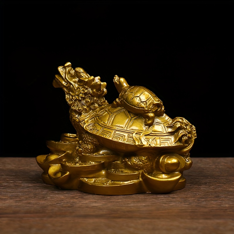  Rabbit Statue Brass Feng Shui Ornament Money Lucky