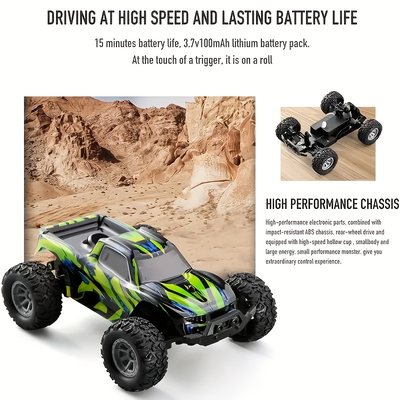 1:32 Rc Car Top Speed 20km/h 2.4ghz High speed All terrain - Temu