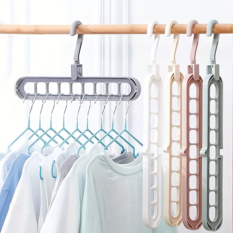 Space Saving Multi hole Clothes Hanger For Home Dorm And - Temu Germany