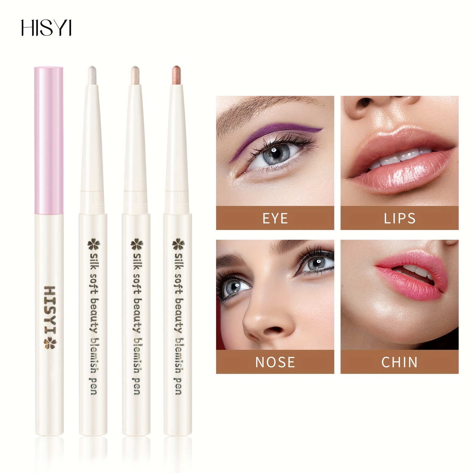 Eyelid Eyeliner Brightening Stick Swivel Eyeshadow Pen Highlighter Matte Pearly Eye Makeup 5734