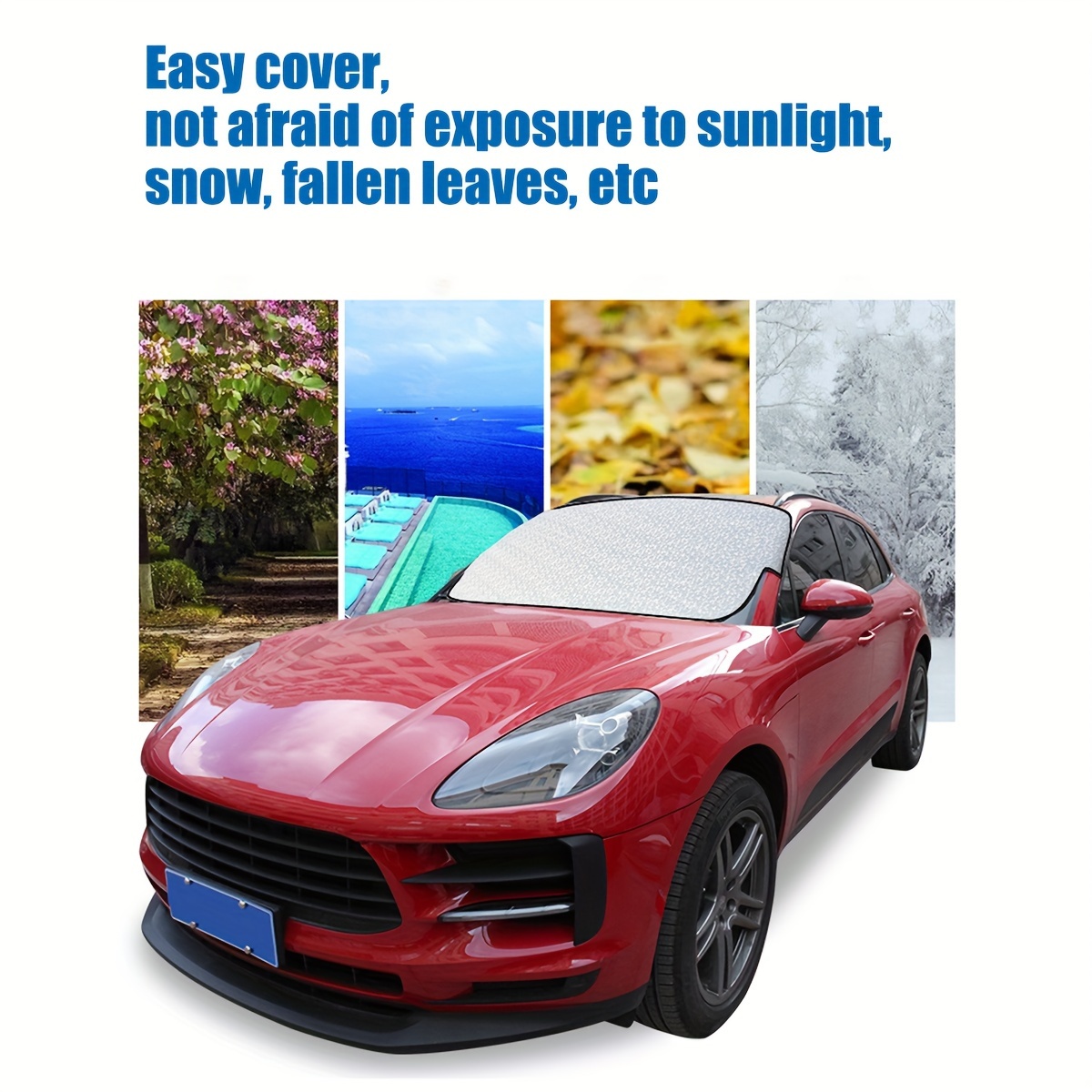 1 Stück Einlagige Auto-Windschutzscheibe, Verdickende Anti-Frost