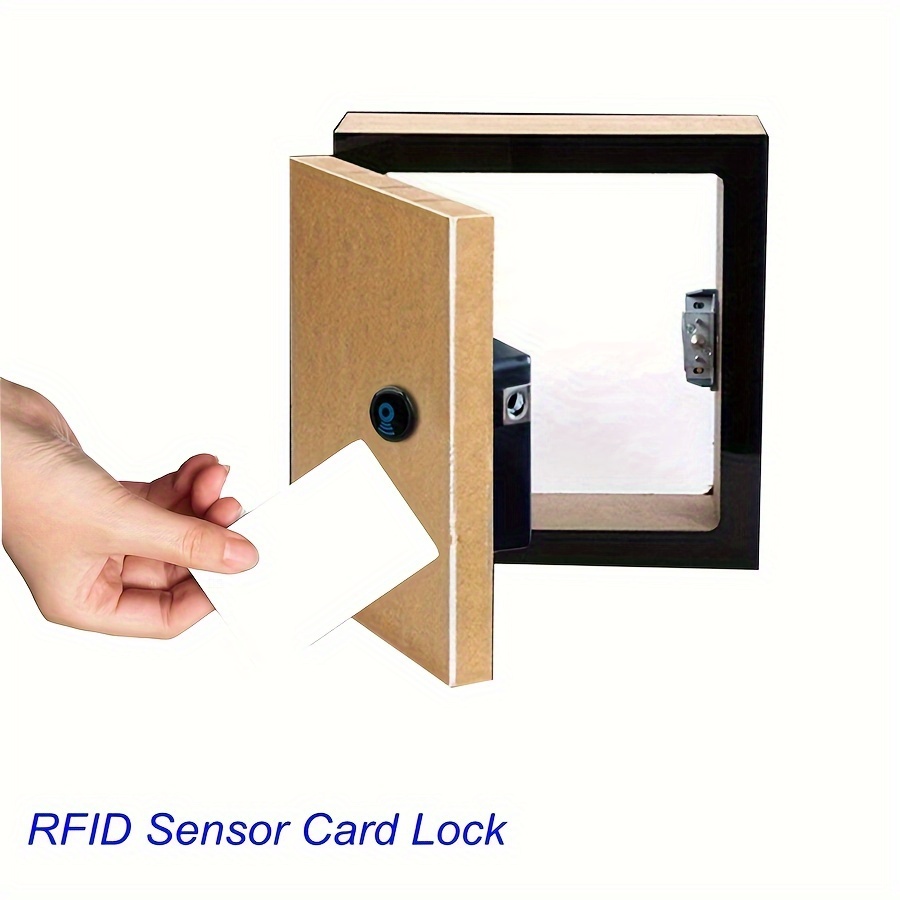 Smart Drawer Electronic Rfid Door Lock Hidden Diy Wooden - Temu