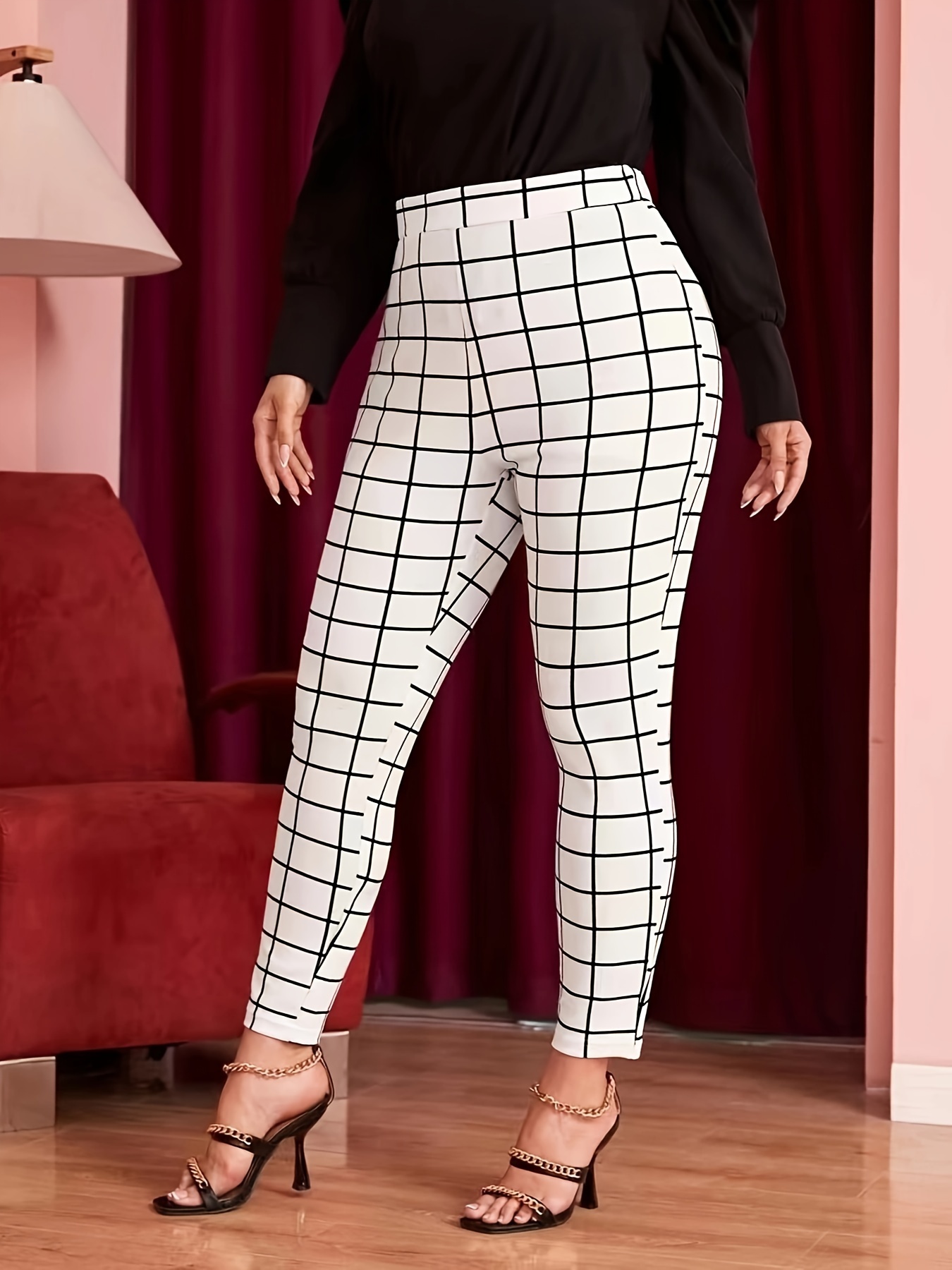 Fitted Dress Pants - Temu Canada