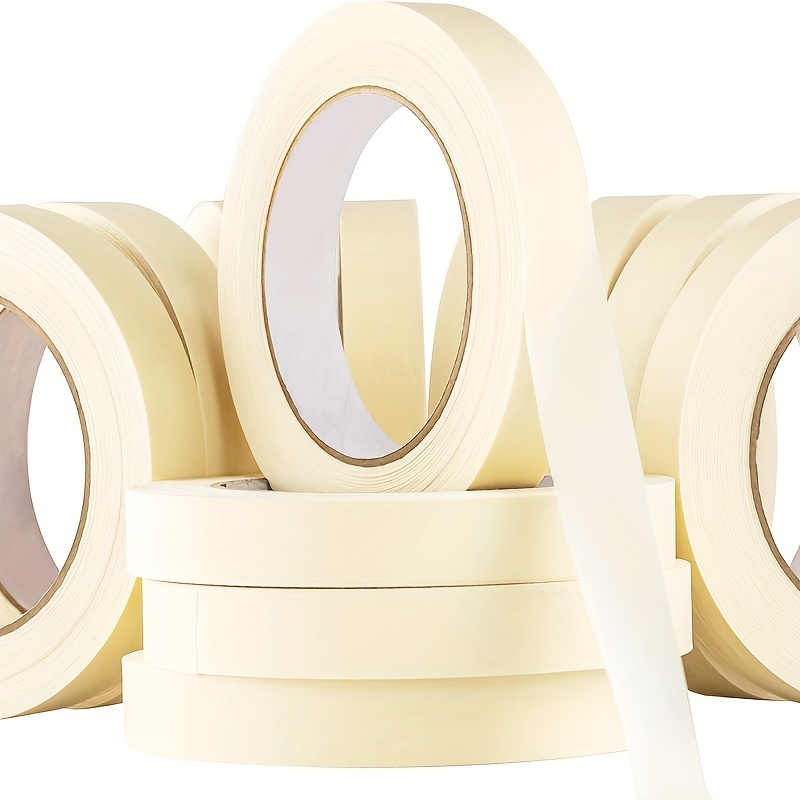 Beige White Masking Tape Multi size General Purpose Painters - Temu