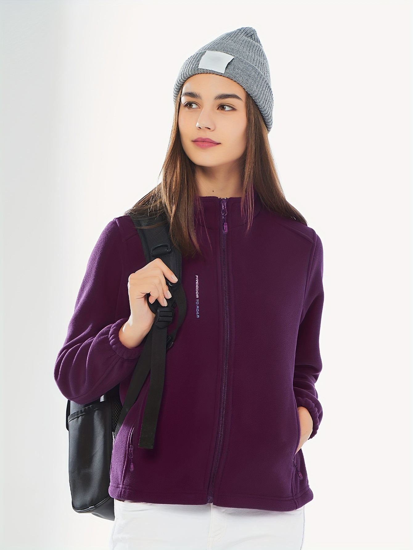 Tek Gear NWT Women's Fleece Jacket M Purple Size M - $20 (42% Off Retail)  New With Tags - From Pam