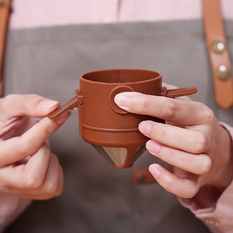 Espresso Filter Reusable Ceramics Coffee Dripper Funnel Coffee