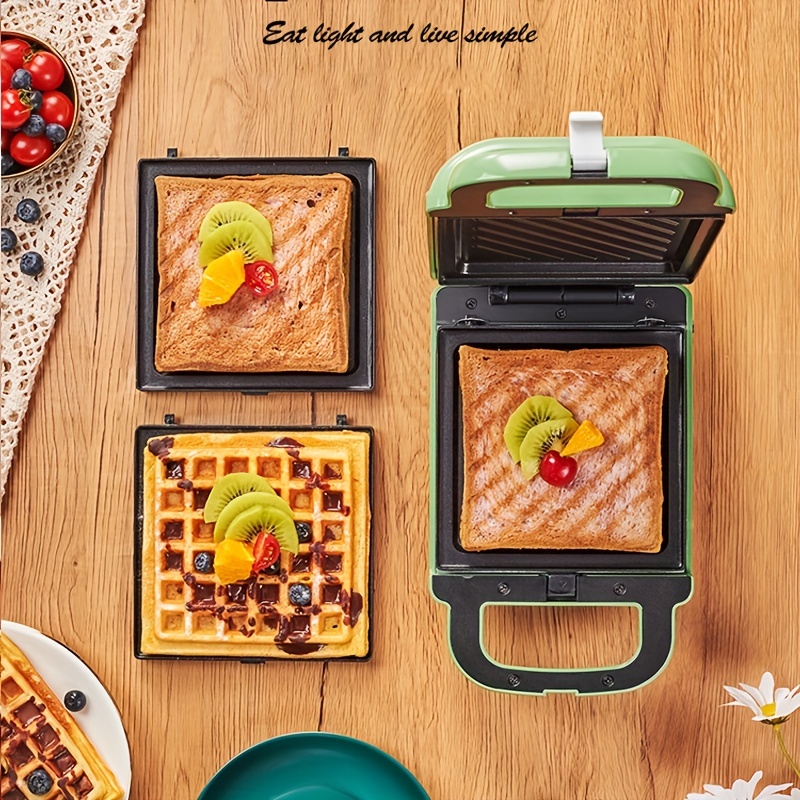 Mini Sandwich Maker 3 in 1 Electric Toaster Waffle Maker Breakfast Machine  Pancake Egg Multi Double Heated Toaster Baking Oven - AliExpress