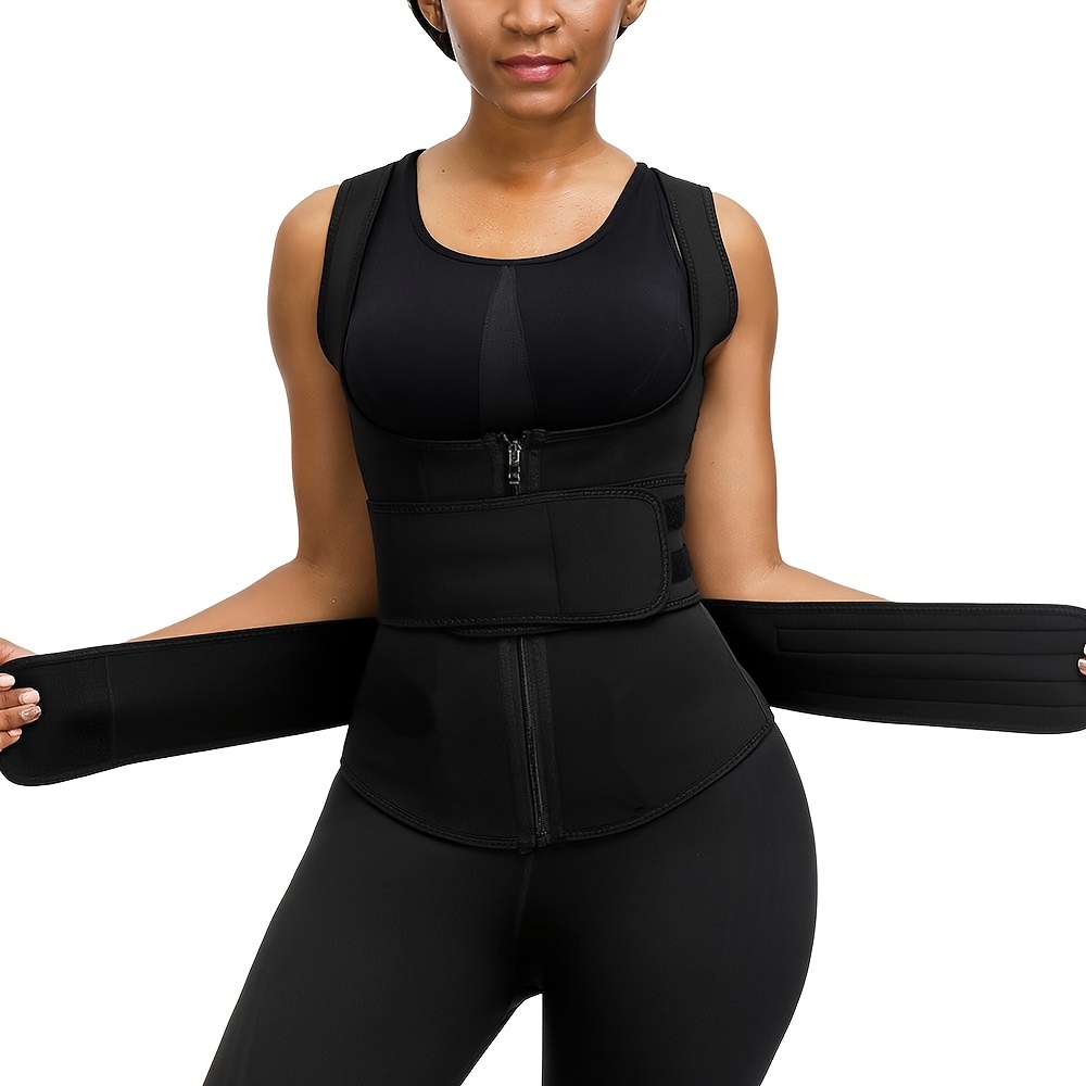 Breathable Tummy Control Corset Hook Loop Waist Trainer - Temu Austria