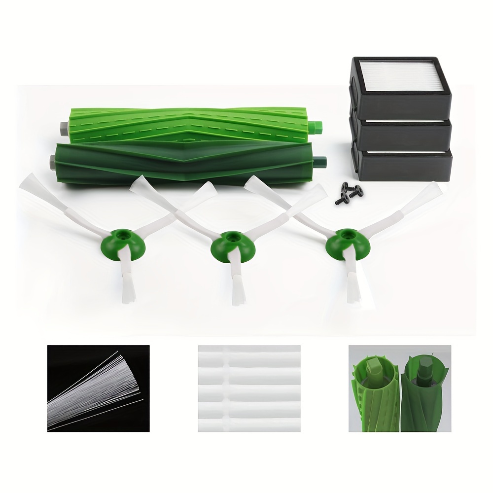 6Pcs/set Vacuum Cleaner Dust Bags For IRobot Roomba J7 Plus Replacement  Spare Parts Accessories