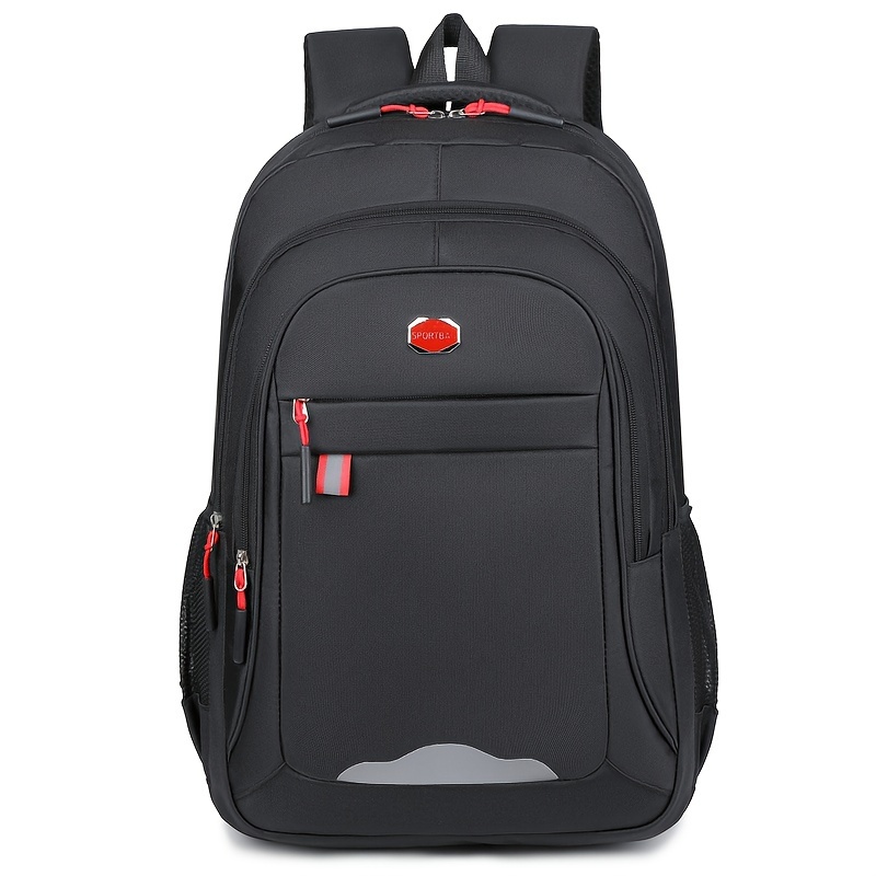 Men's Multi Compartment Waterproof Backpack, Nylon Computer