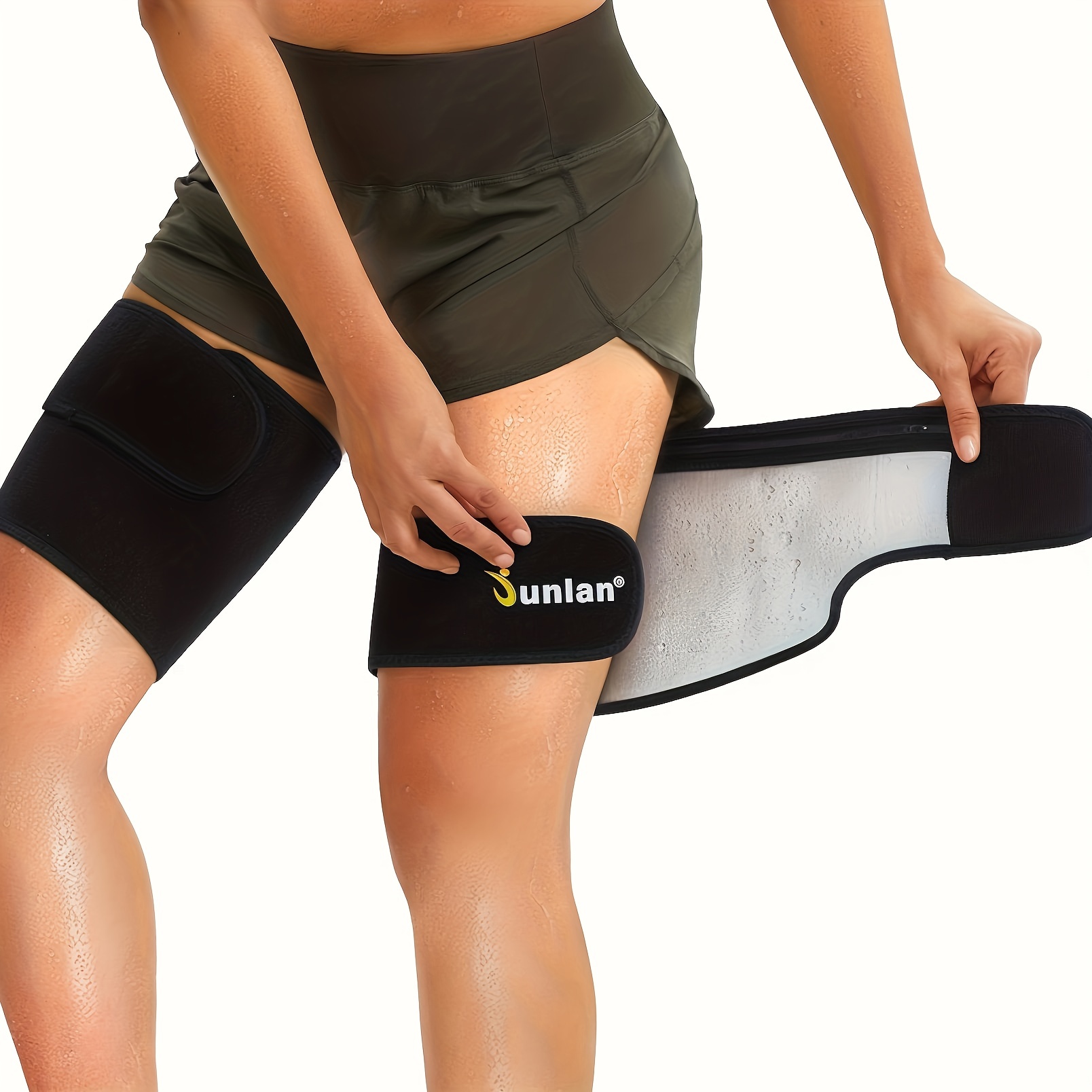 Sauna Sweat Leg Shaper Unisex Thigh Leg Trimmer Weight Loss - Temu