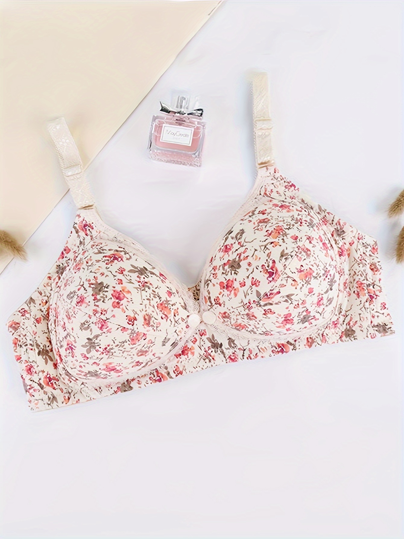 Pregnant Women Underwear Breast Feeding Nursing Bra Flower