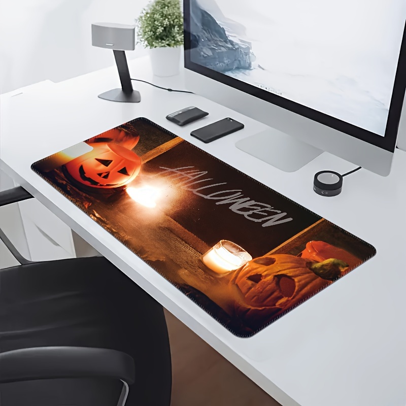 Halloween-themed Extra-large Mouse Pad: Typing, Clicking, And Sliding Are  Easier, And Work, Games, And Creations Are All Under Control - Temu