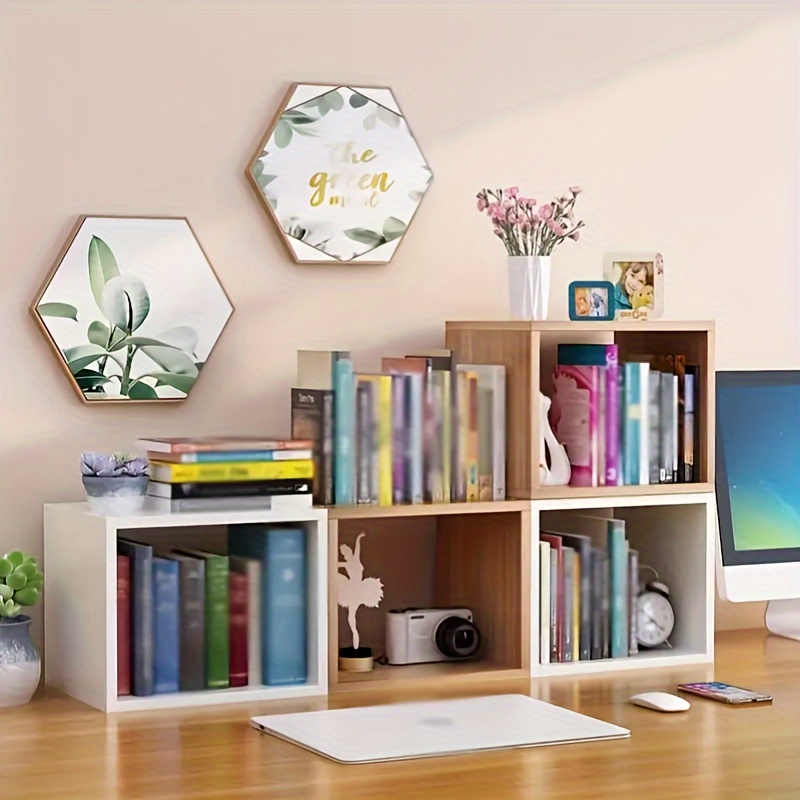 Efficient Home Office Shelf Organization